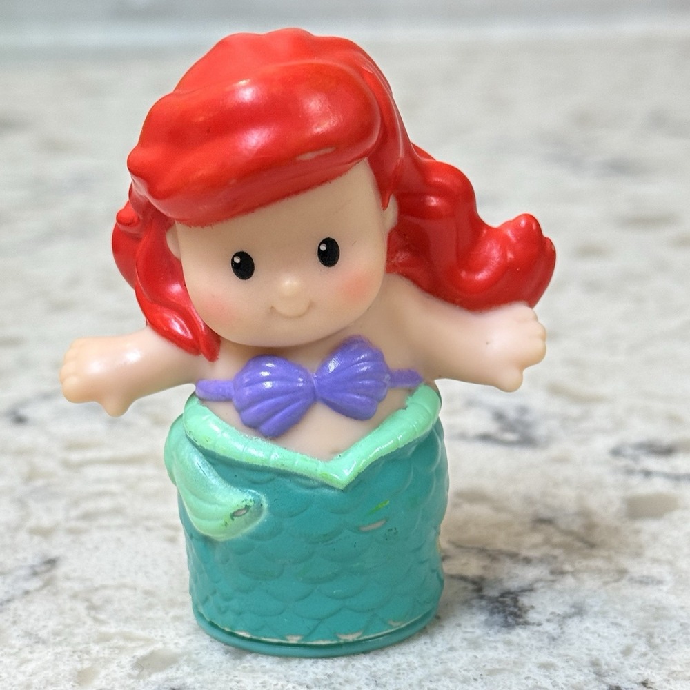 Fisher Price Little People Disney Princess Ariel Little Mermaid Crown BJV17 2013